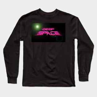 Deep Space - Pink Long Sleeve T-Shirt